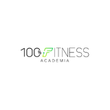 Academia 100% Fitness - logo