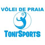 Vôlei de Praia Toni'sports - logo